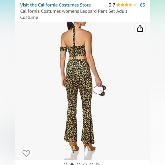 Never worn leopard pant set - XL - Picture 4 of 4